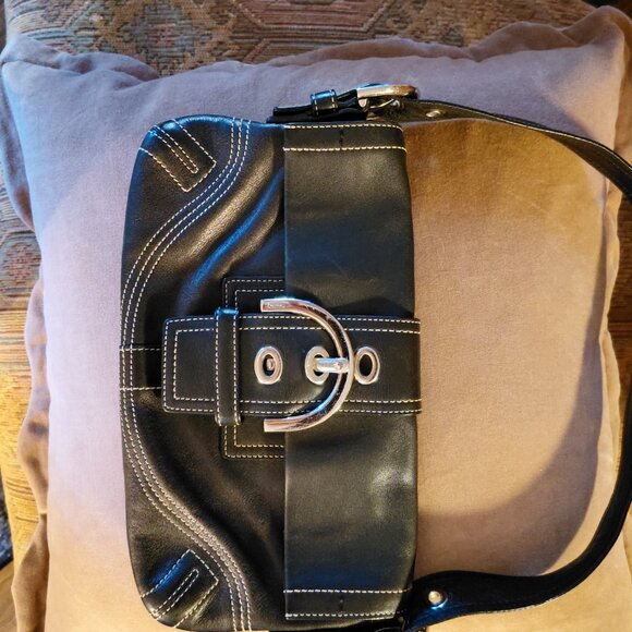 Coach Vintage Y2K F10192 Small Soho Black Leather Bag - Picture 3 of 6